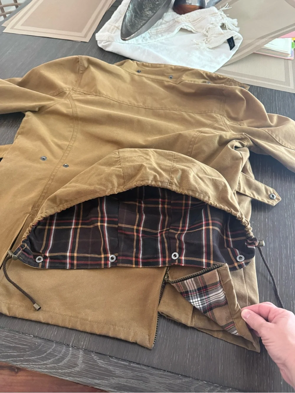 Over Under Briar Waxed Field Jacket